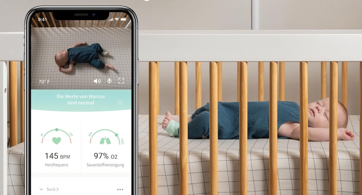 Actual product image Owlet Monitor Duo (Video & Audio, 30 m)