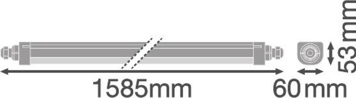Immagine prodotto Ledvance Apparecchio LED a prova di umidità (6100 lm)