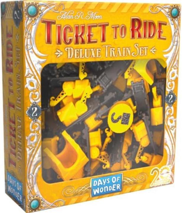 Asmodée Ticket to Ride - 20e verjaardag: Geel (Duits)