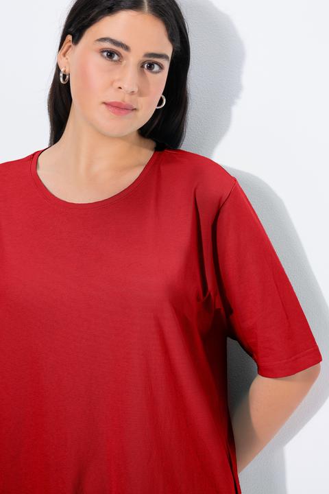 Produktbild Ulla Popken T-Shirt, Rundhalsausschnitt, Relaxed, Halbarm (58)