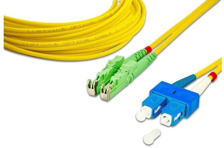 Actual product image Lightwin LWL Duplex Patch Cable (CAT7, 1 m)