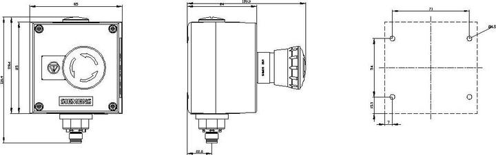 Actual product image Siemens SIEM housing (Housing)