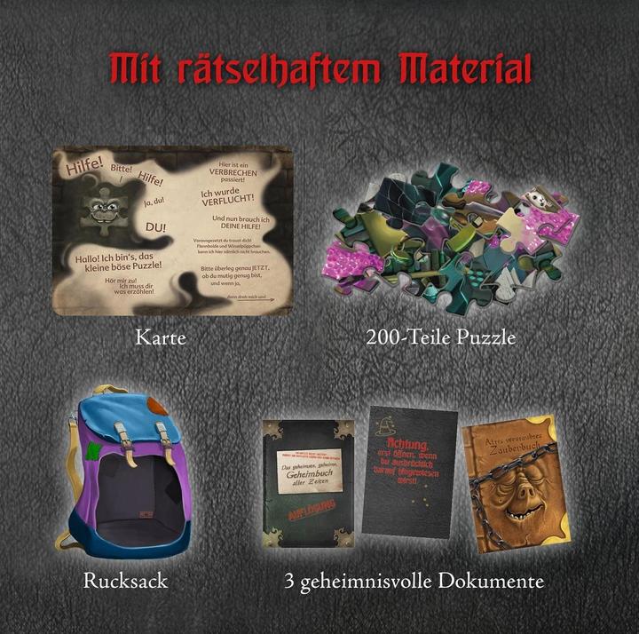 Produktbild Kosmos Story Puzzle 200 Teile / Das kleine Böse Puzzle (200 Teile)