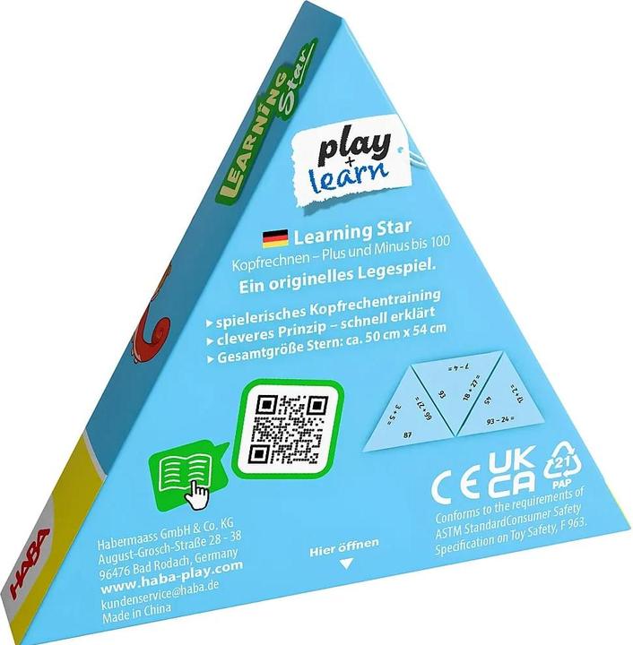 Produktbild Haba Learning Star Rechnen (Deutsch)