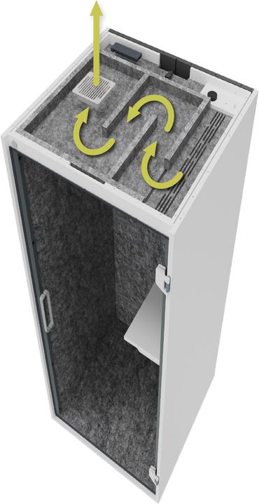 Image du produit Hammerbacher Silent Space (100 x 103.5 x 217.5 cm)