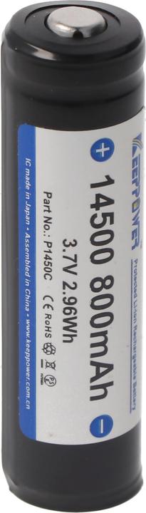 Actual product image Keeppower Akku 14500 (1 pcs., 14500, 800 mAh)