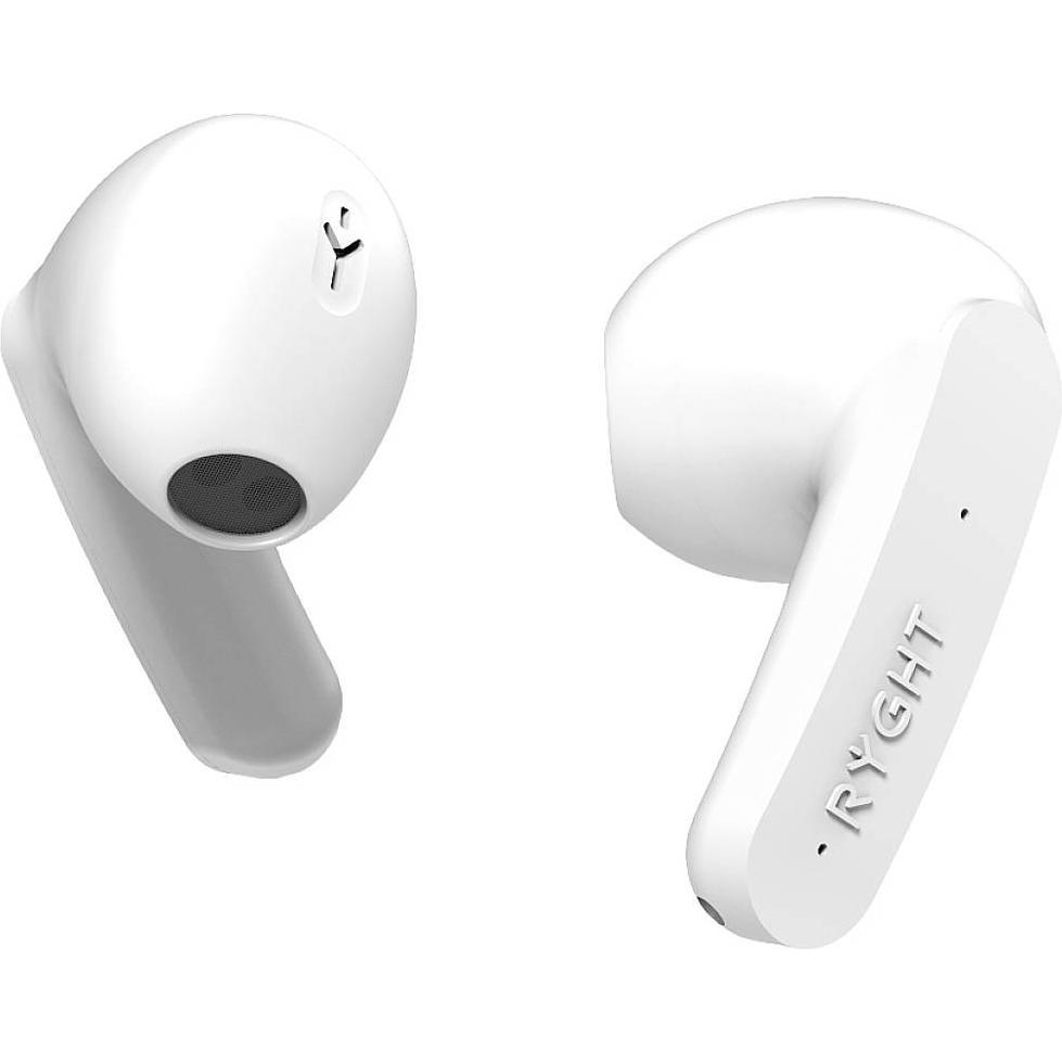 Thumbnail - Ryght MINO In Ear Headset Bluetooth Stereo Weiss Mikrofon-Rauschunterdrückung Batterieladeanzeige (ANC, Kabelgebunden), ...