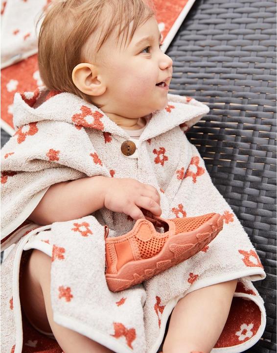 Actual product image Sterntaler Hooded bath towel 80 x 80 cm Horse Sunny ecru (80 x 80 cm)