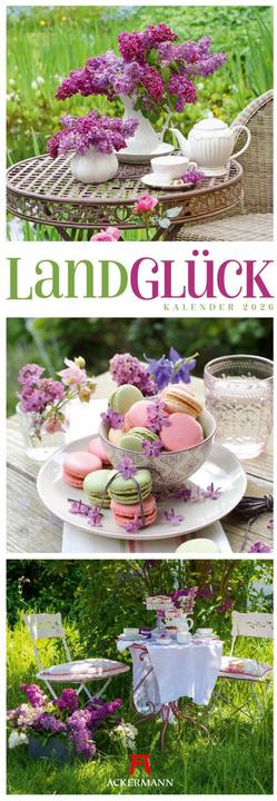 Image du produit LandGlück Triplet-Kalender 2026 (24 x 66 cm, Couverture rigide, Allemand)