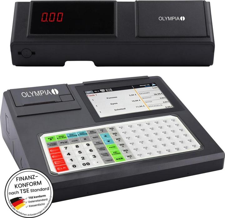 Produktbild Olympia Kasse K200 PLUS inkl.Drucker HINWEIS BEACHTEN