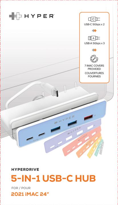 Image du produit Hyper 5-in-1 (USB-C, 5 ports)