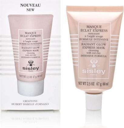 Sisley Radiant Glow Express Mask Cleansing with Red Clay Intensive Formula 60ml (60 ml)