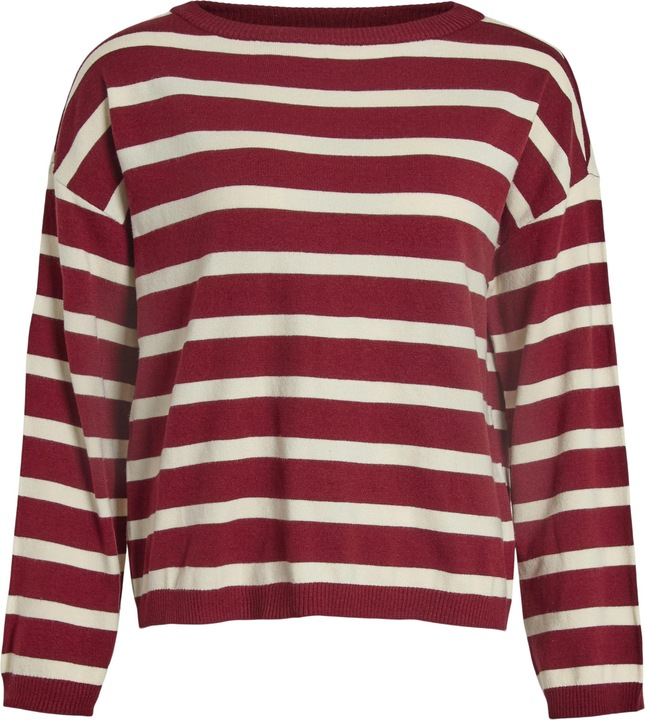 Vila U-Boot-Ausschnitt Strickpullover