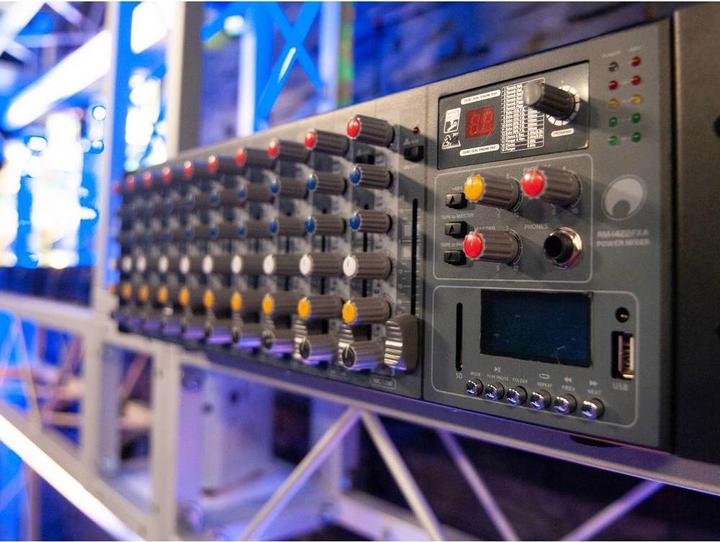 Produktbild Omnitronic mixer RM 1422FXA USB Rack Mixer