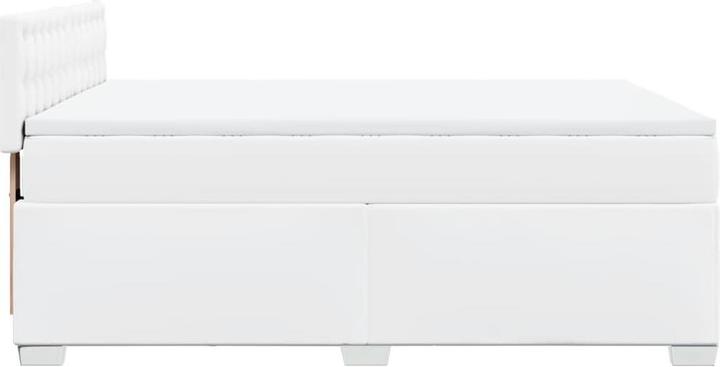 Immagine prodotto vidaXL Bo x letto a molle con materasso 160 x 200 cm in finta pelle (160 x 200 cm)