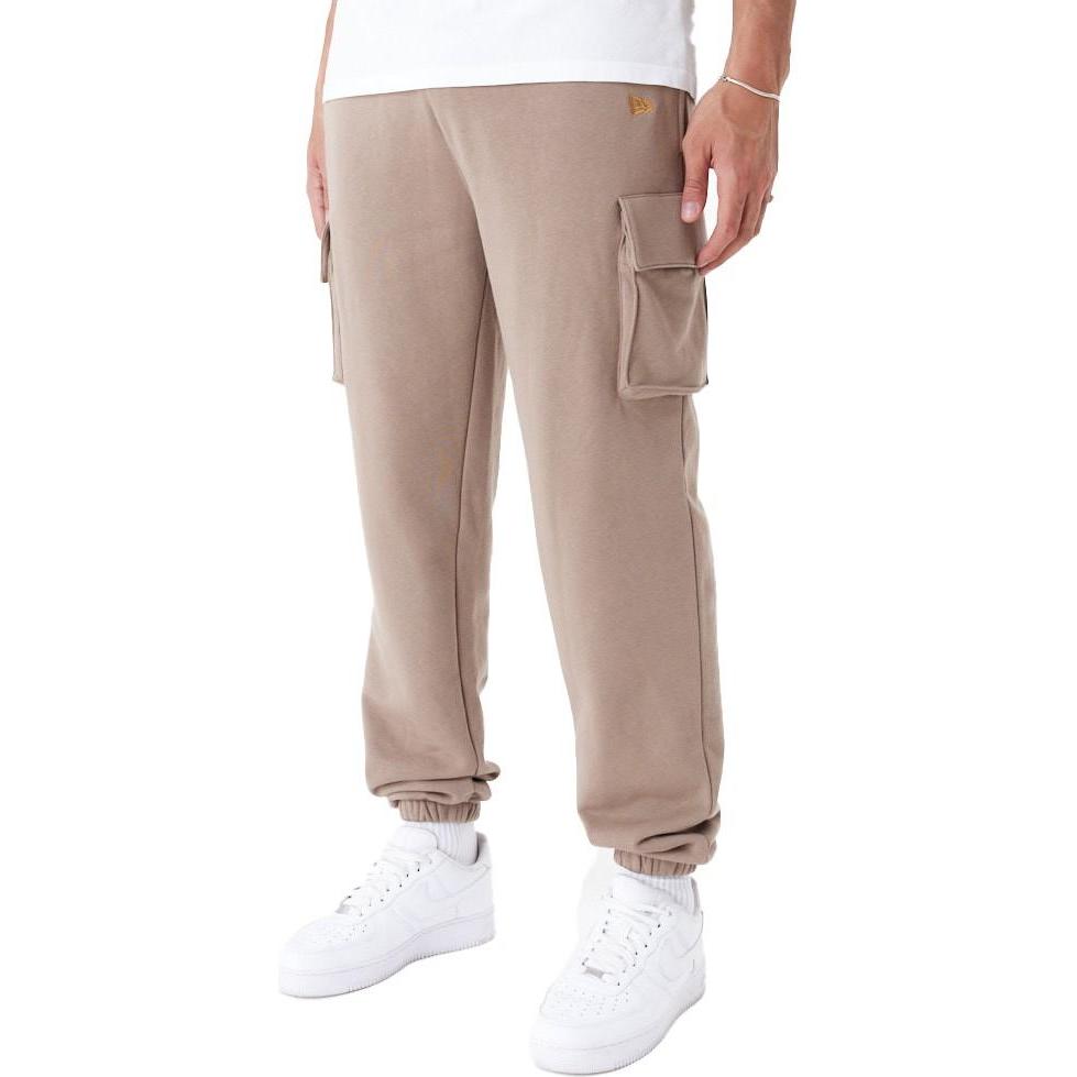 New Era, Herren, Hosen, Jogger CARGO Sweatpants - ash brown - L, Braun, (L)