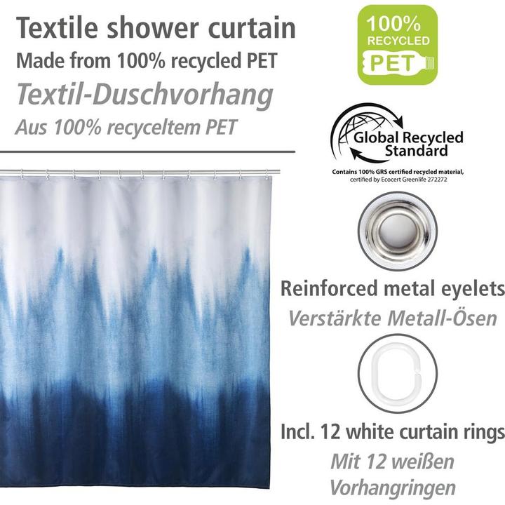 Produktbild Wenko Duschvorhang Alara (180 x 200 cm)