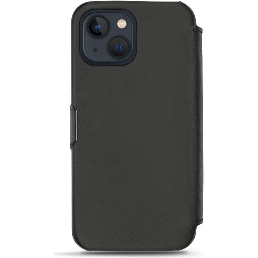 Thumbnail - Noreve Lederschutzhülle horizontal (Apple iPhone 14), Smartphone Hülle, Violett