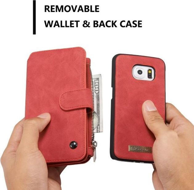 Actual product image Caseme Leather case with wallet (Samsung Galaxy S6 Edge)