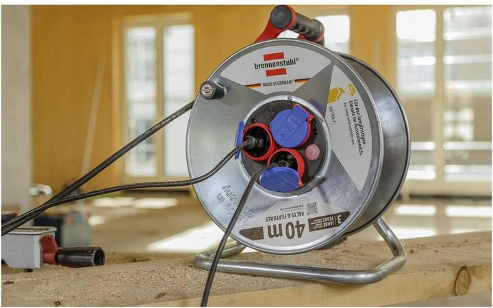 Produktbild Brennenstuhl Garant S IP44 Kabeltrommel 40m H07RN-F 3G1.5 11983 (40 m, 1.50 mm²)