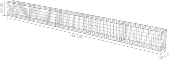 Produktbild vidaXL Gabionenwand