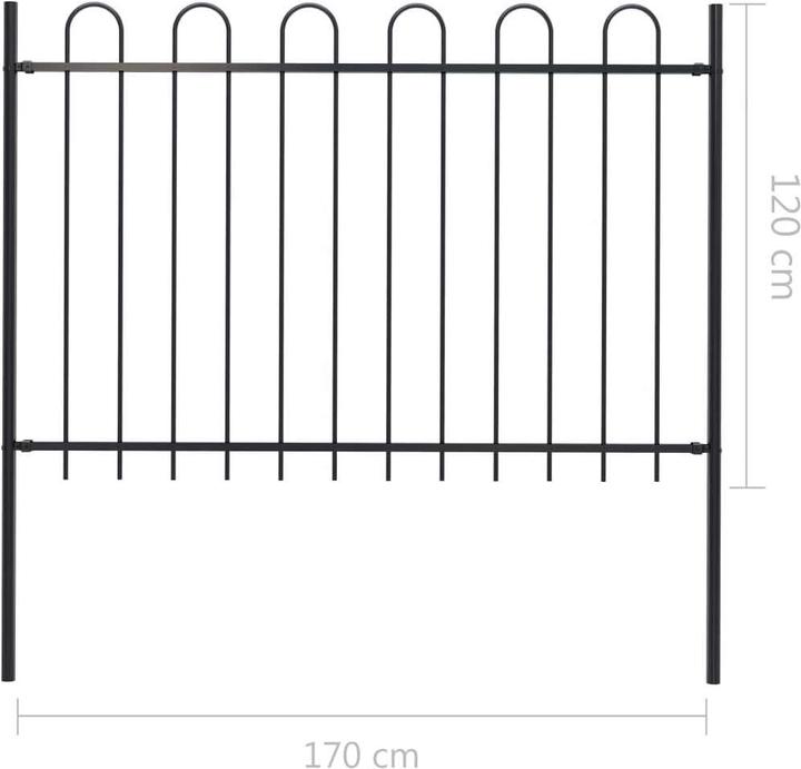 Produktbild vidaXL Zaunpaneel