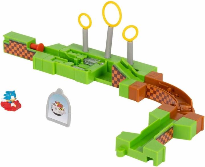 Image du produit Jakks Pacific Sonic - The Hedgehog Go Go Racers Minifigurines Jeu de rampes de lancement Sonic & Knuckles