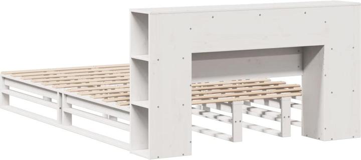 Image du produit vidaXL Bett mit Regal (140 x 190 cm)