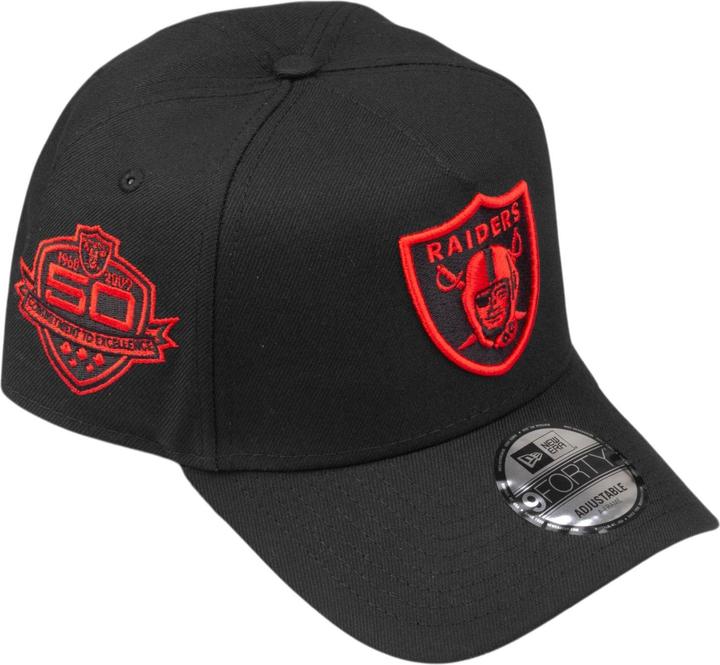 Produktbild New Era 9Forty A-Frame Cap - Sidepatch Las Vegas Raiders (One Size)