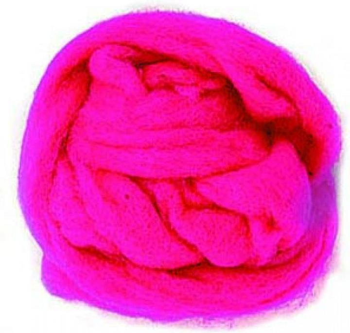 Immagine prodotto Glorex Lana di pecora 50g rosa 100% naturale