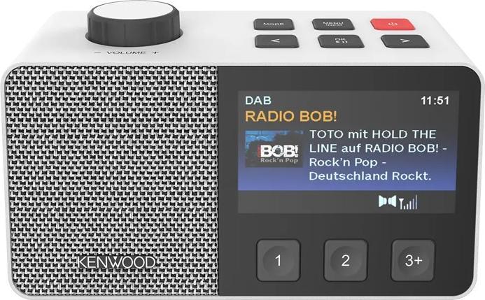 Actual product image Kenwood CR-M70DAB-W (DAB, DAB+, FM, Bluetooth)