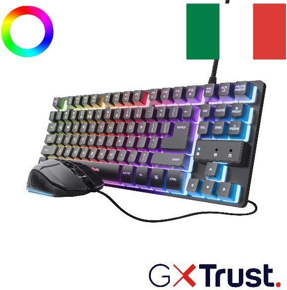 Image du produit Trust GXT 798 Ensemble de gaming 2-en-1 (IT, Filaire)