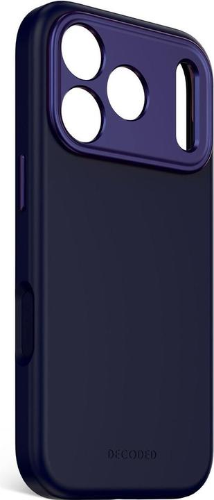 Actual product image Decoded Silicone Backcover Apple iPhone 17 Pro True Navy (Apple iPhone 17 Pro)