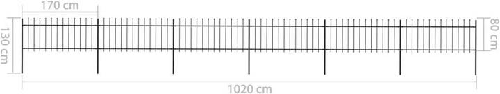Produktbild vidaXL Zaunpaneel