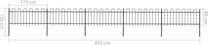 Produktbild vidaXL Zaunpaneel