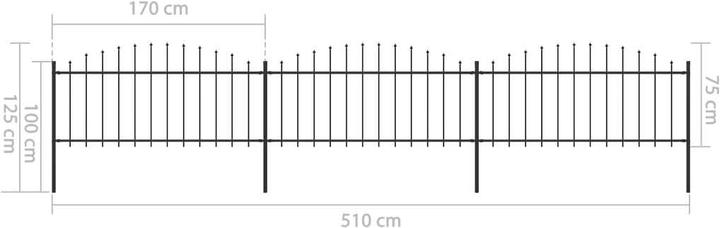 Produktbild vidaXL Zaun