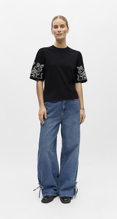 Produktbild Object Besticktes Strickoberteil (M)