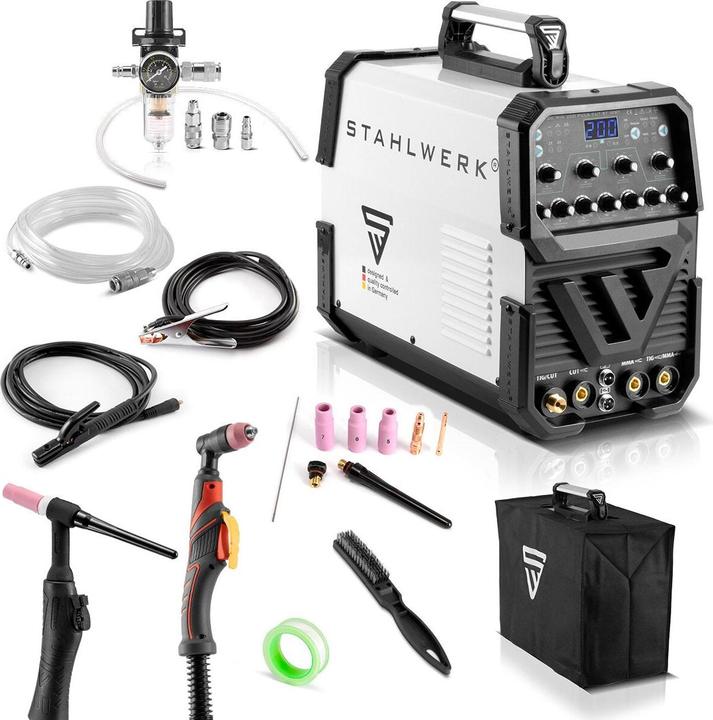 Stahlwerk AC/DC TIG 200 pulse welder with plasma ST CUT function 200 A