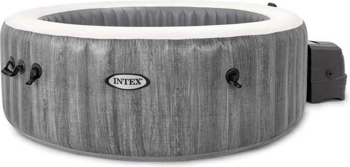 Intex 6-Person Greywood Deluxe Round Bubble Spa Set (6 Personen)