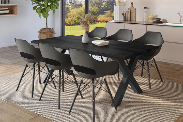 Image du produit SAM JULIUS Baumkante massiv Mdf (180 x 90 x 77 cm)
