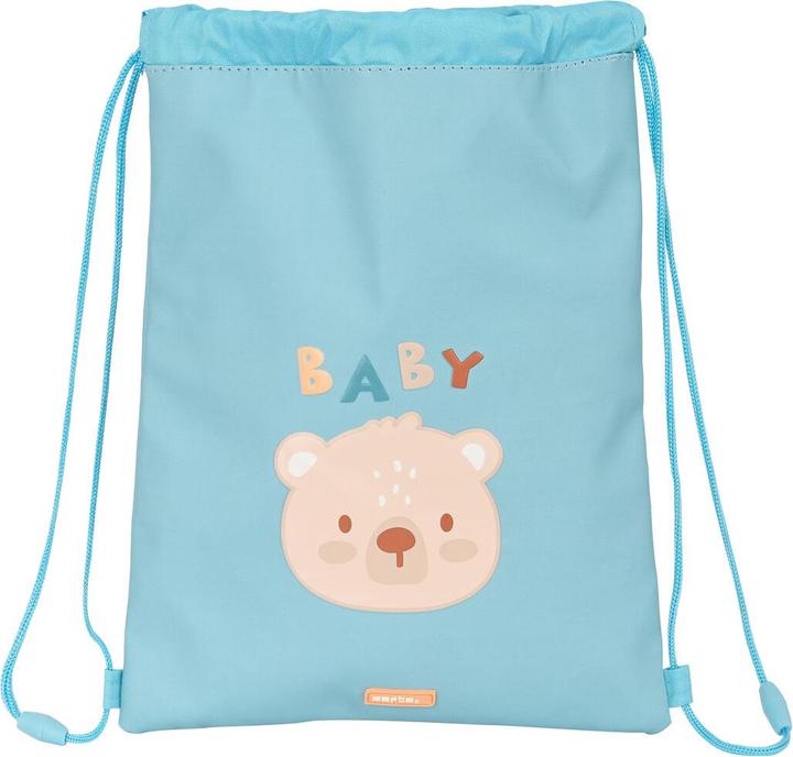 Safta Rucksacktasche mit Bändern Baby bear Blau