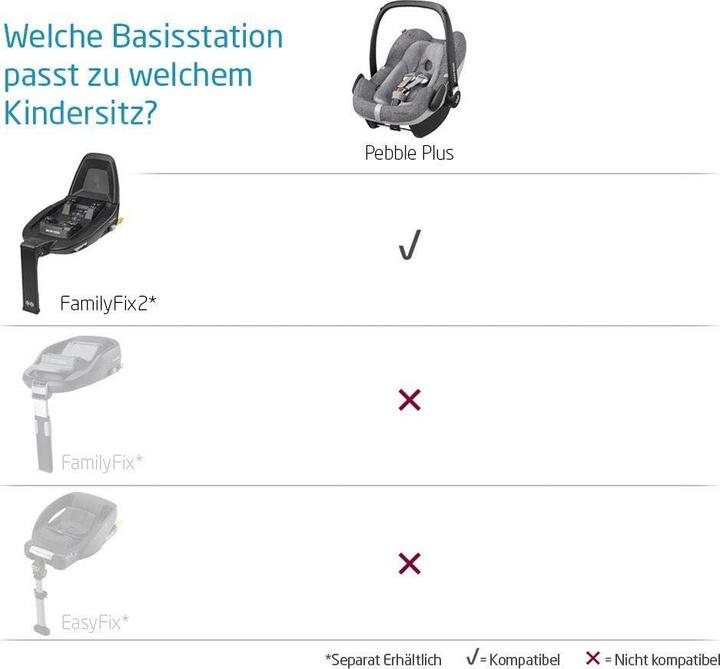 Immagine prodotto Maxi-Cosi Seggiolino auto per neonati con ISOFIX, i-Size e sistema di viaggio integrato (Seggiolino, ECE R129/i-Size Standard)
