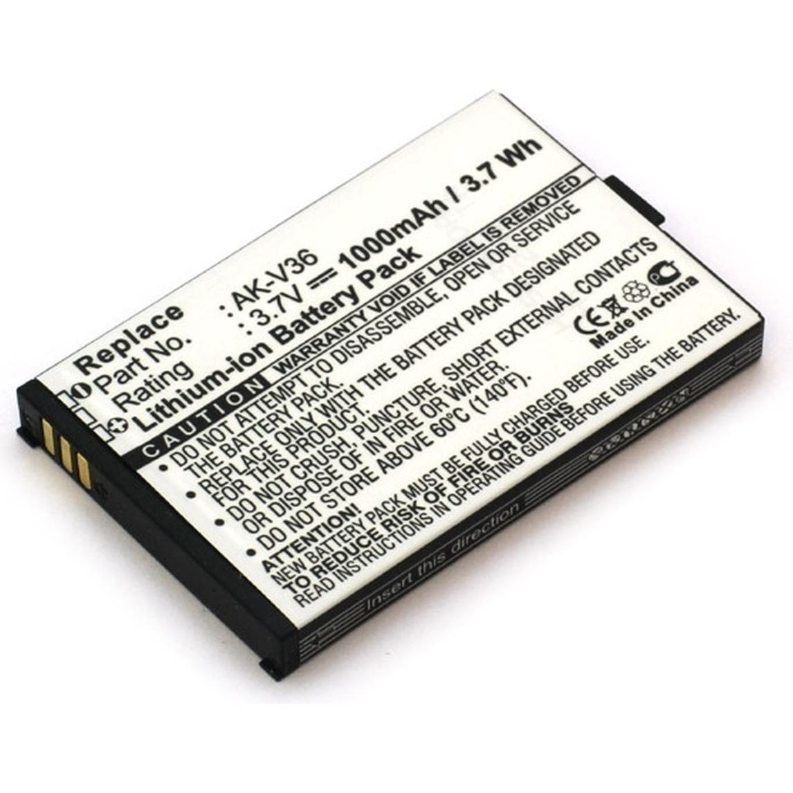 AGI 98533 - Akku - Schwarz - Lithium-Ion (Li-Ion) - 1000 mAh - 3,7 V - 56 mm, Smartphone Akku