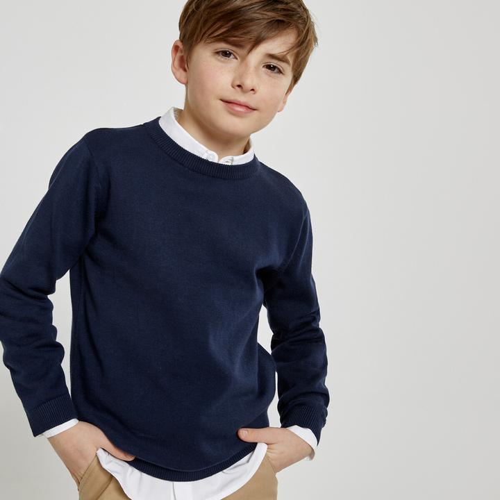 Immagine prodotto La Redoute Collections Maglia a maglia fine con scollo rotondo (164)