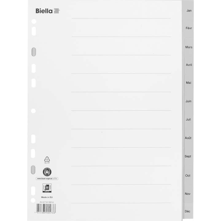 Actual product image Biella Register