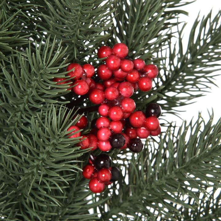 Produktbild Homcom Weihnachtskranz mit Schmuck