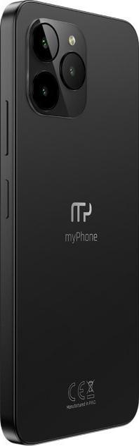 Actual product image Myphone N23 LTE 6/128GB czarny (128 GB, Black, 6.51")