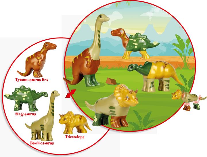 Produktbild Theo Klein Early Steps Magnet-Dino-Puzzle
