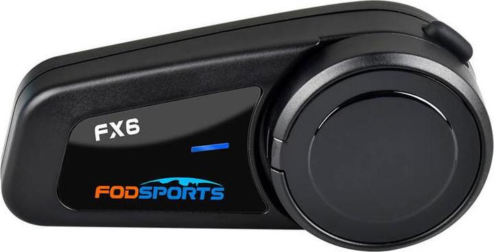 Productafbeelding Fodsports FX6 motorcycle intercom two-pack (black) (Set van 2)
