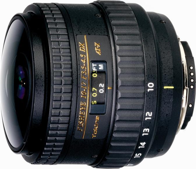 Produktbild Tokina AT-X 107 AF NH Fisheye 10-17mm f/3.5-4.5 - neue Version, Nikon (Nikon F, Nikon DX, Vollformat, APS-C / DX)